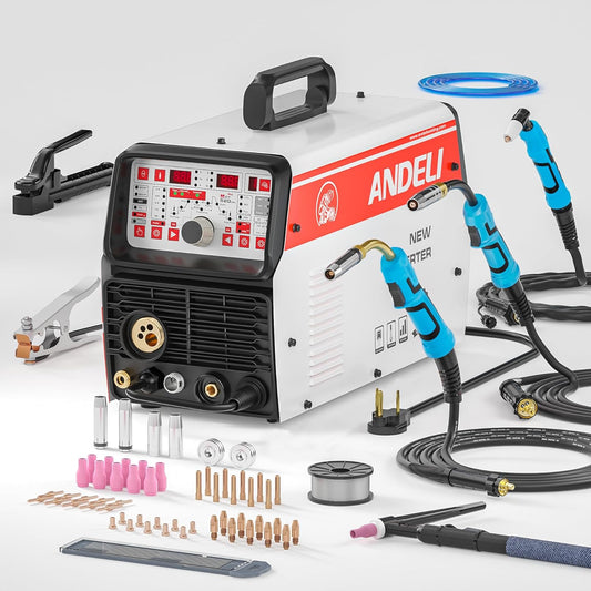 ANDELI MCT-520DPL PRO 5-in-1 Plasma Cutter Welder Combo