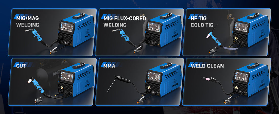 MIG vs TIG vs Stick vs Flux Core Welding: Which Process Is Best for You? (2026 Guide)