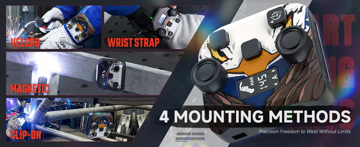 best wireless MIG welder with remote control for beginners