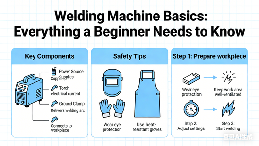 Welding Machine Basics: A Beginner's Guide to Choosing & Using Welders