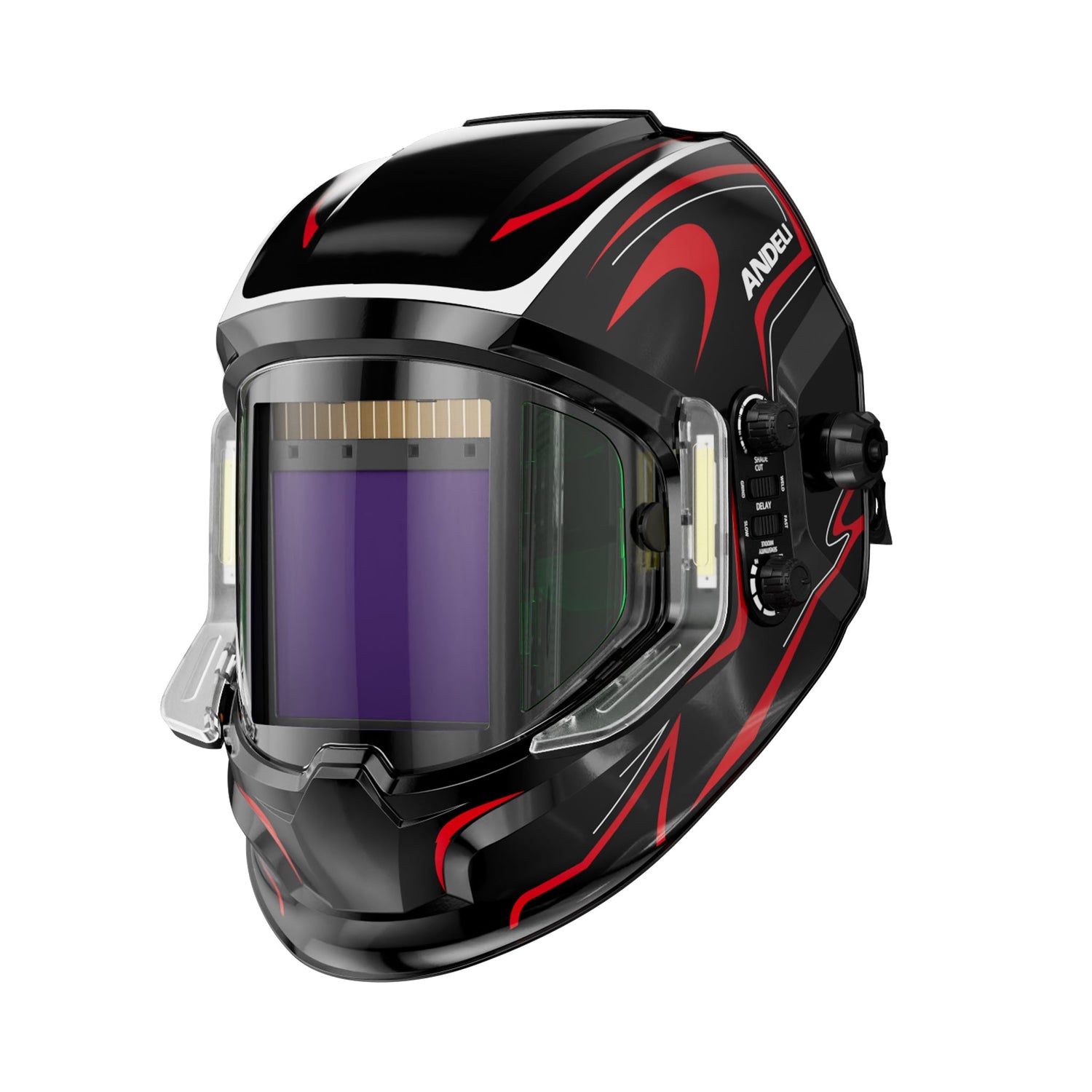 Welding Helmets with 2 Lights