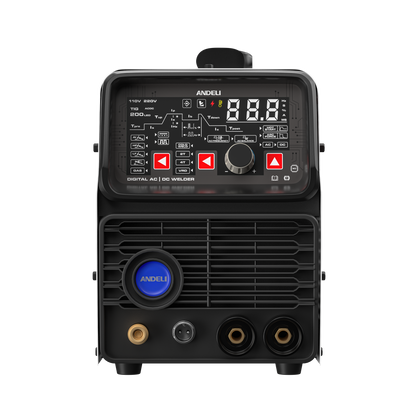 ANDELI TIG-200PEQ 8-in-1 Aluminum TIG Welder 200Amp with Pulse