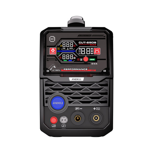 ANDELI Cut-65DS Non-HF Plasma Cutter 65A Dual Voltage 110V/220V with ECO Mode & CNC Compatible