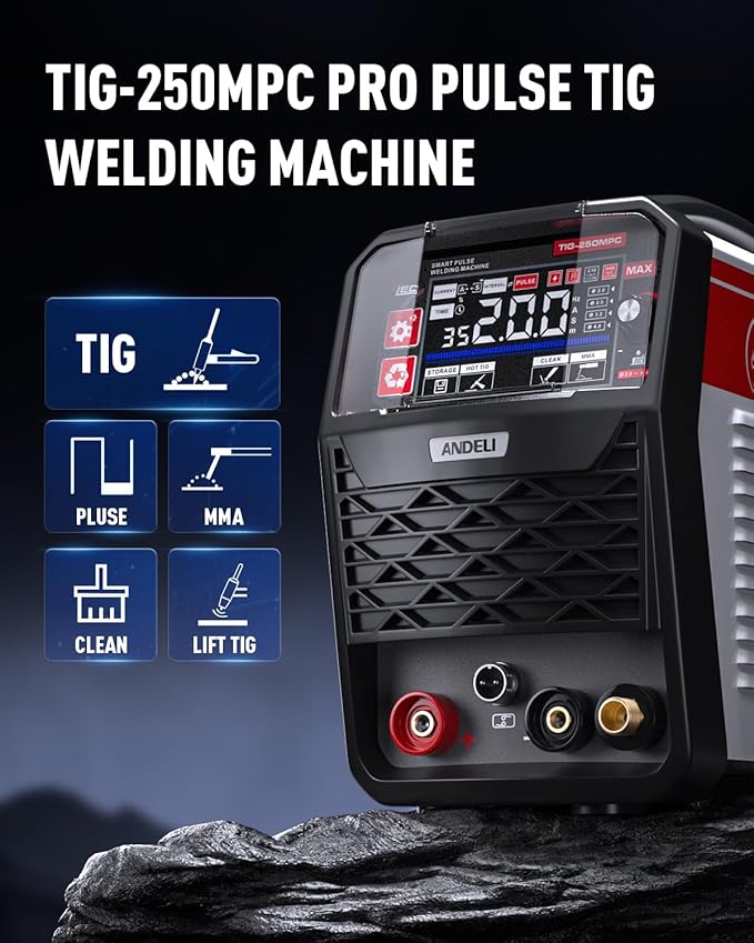 ANDELI TIG-250MPC 200Amp TIG Welder 110V/220V
