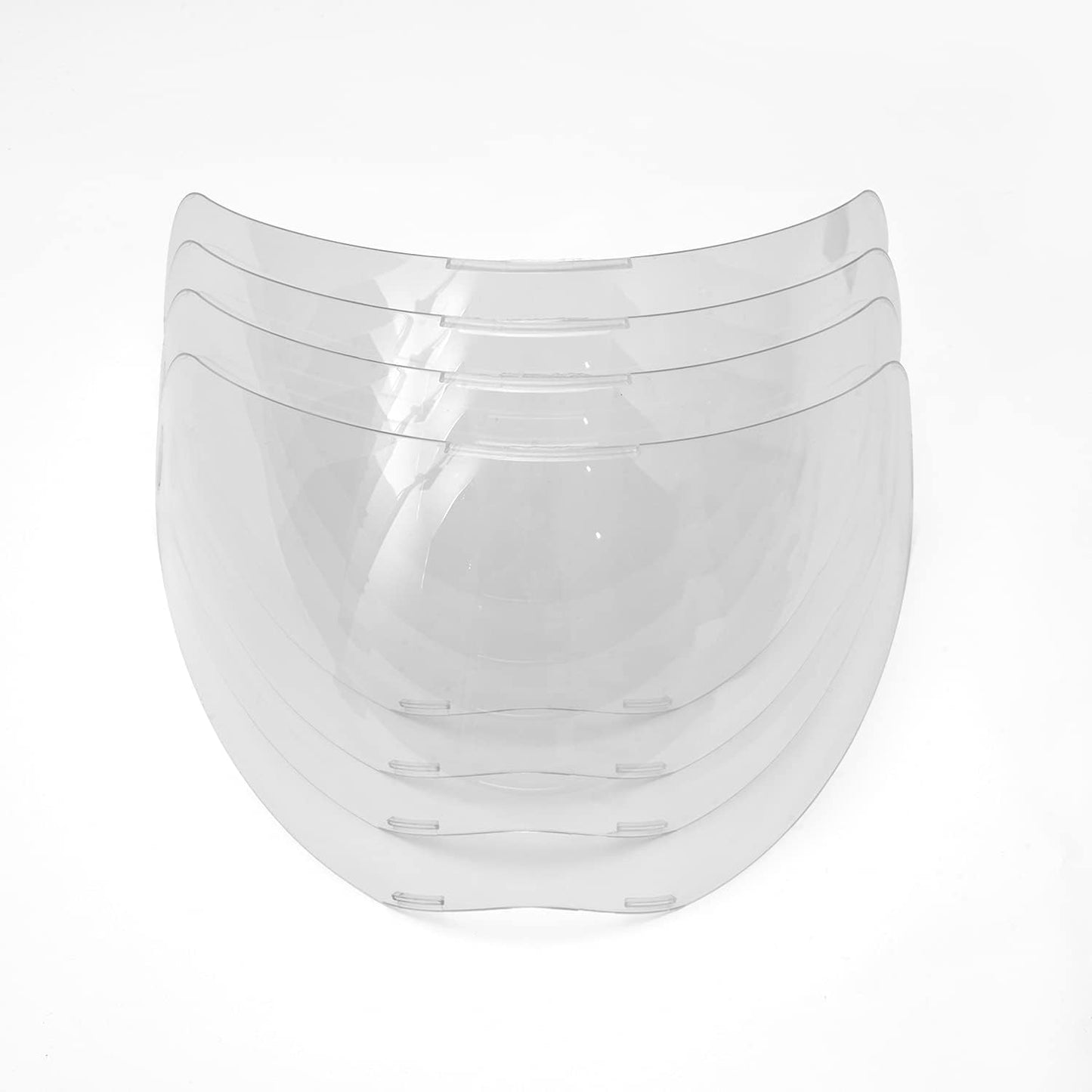 ANDELI 4 PCS Large Viewing Screen Outer Replacement Lens and 2 Pcs Inner Replacement Lens for Carbon Fiber Welding Helmet ADLDA900VL