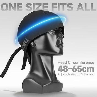 ANDELI Welding Cap, Protective Welders Cap, Fireproof Cotton Comforts for Safety and Protection While Welding to Men Women, Black, M Size