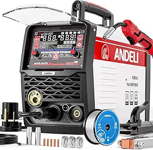 ANDELI MIG-205 PRO MAX 110/220V Dual Voltage Welder Machine