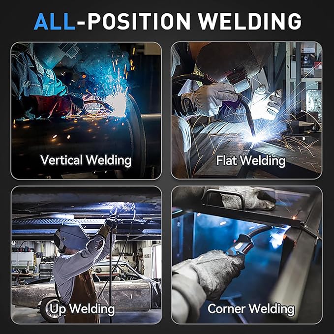ANDELI Carbon Steel Solid MIG Welding Wire, ER70S-6 .030-Inch 2-Pound Gas Mig Welding Wire with Low Splatter and High Levels of Deoxidizers - For All Position Gas Welding