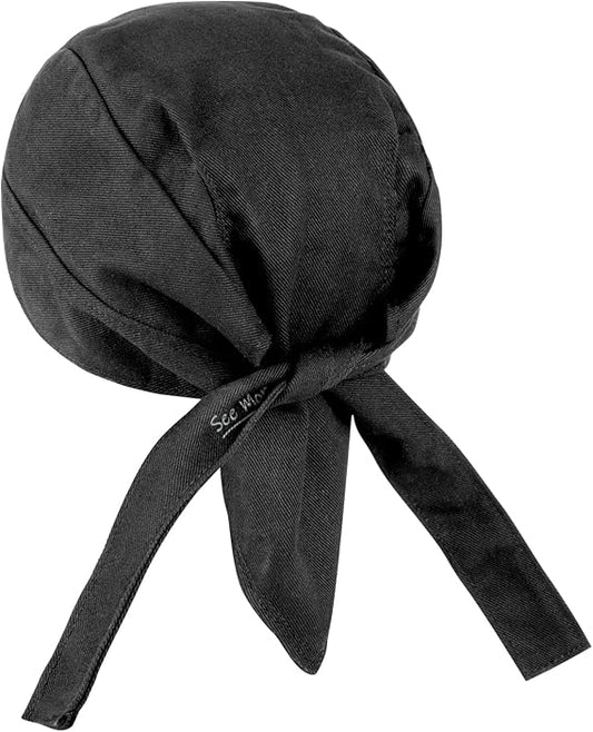 ANDELI Welding Cap, Protective Welders Cap, Fireproof Cotton Comforts for Safety and Protection While Welding to Men Women, Black, M Size