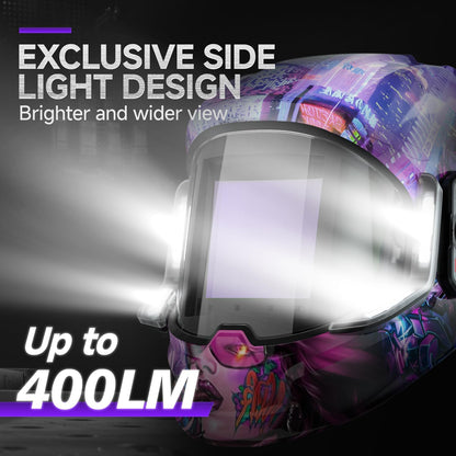ANDELI Automatik-Schweißhelme mit 2 LED-Leuchten – MONERAE LED