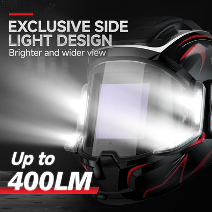 ANDELI Automatik-Schweißhelme mit 4 LED-Leuchten – MONERRC LED PRO