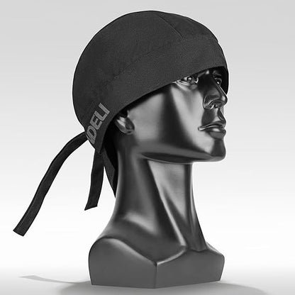 ANDELI Welding Cap, Protective Welders Cap, Fireproof Cotton Comforts for Safety and Protection While Welding to Men Women, Black, M Size