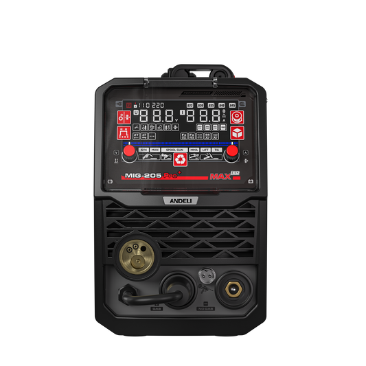 ANDELI MIG-205 PRO MAX 110/220V Dual Voltage Welder Machine