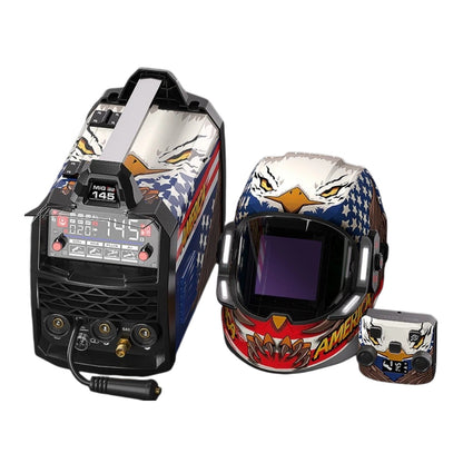 ANDELI 145A Wireless Remote Control MIG Welder 110/220V – Gas MIG, Flux Core, Lift TIG & Stick Welding Machine