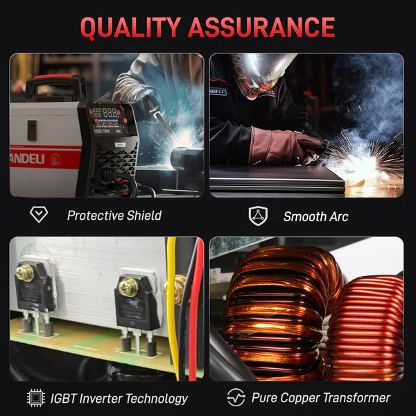 AutomotiverepairdedicatedredandwhiteMIG-160110V220Vdualvoltagewelder