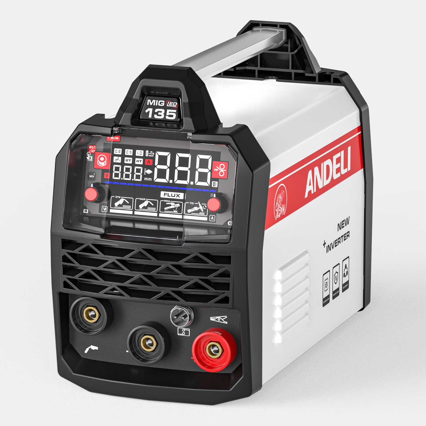 ANDELI MIG-135PLUS 110V/220V MIG Welders 135Amp