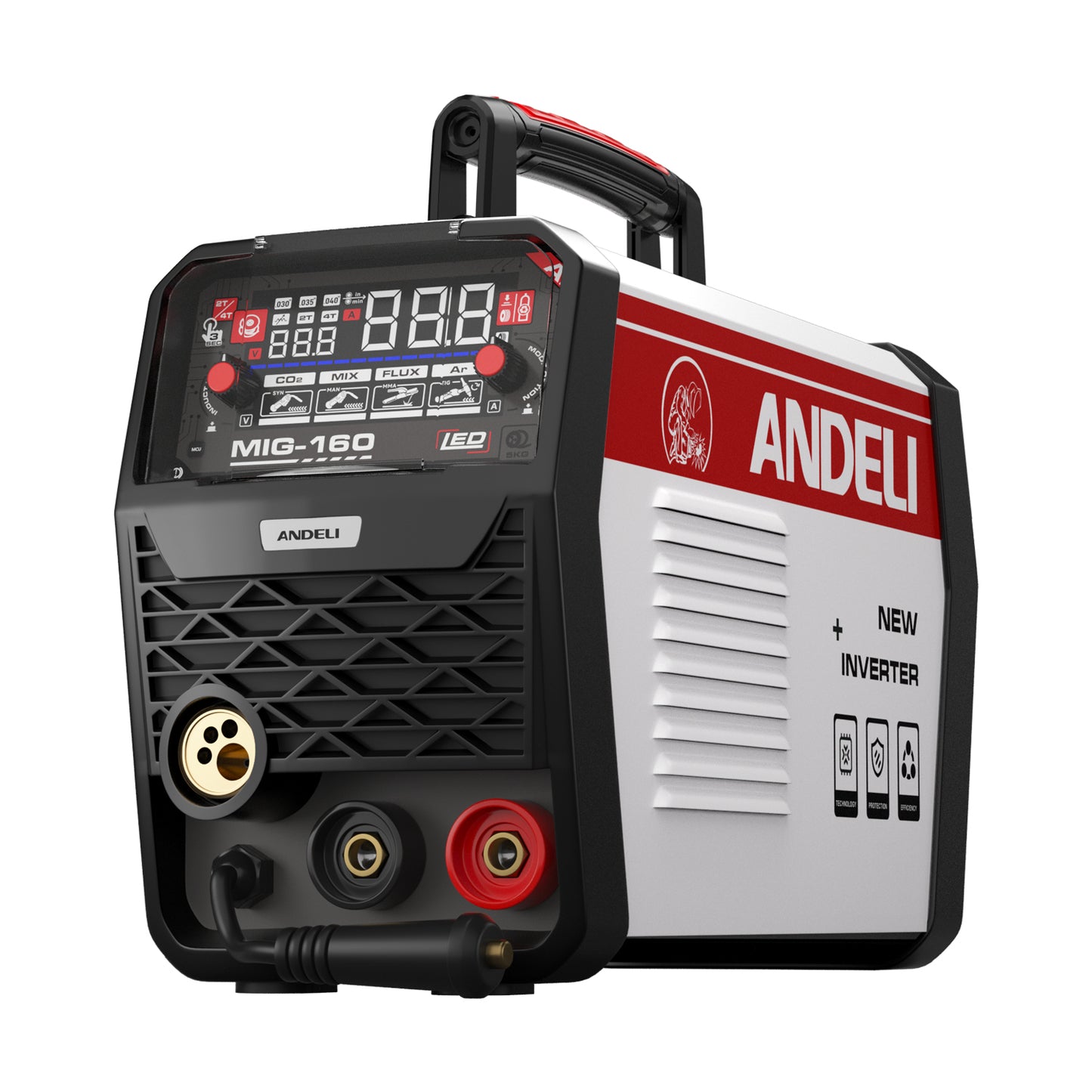 ANDELI MIG-160 Air MIG Welder 160A 110V/220V Dual Voltage