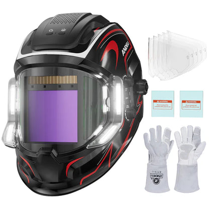 Welding-helmet-lens-glove-set