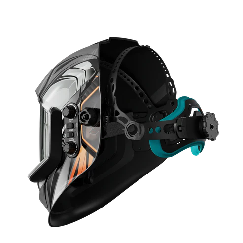 Adjustable & comfortable headgear for Andeli welding helmet, fits different head sizes and reduces wear fatigue.
