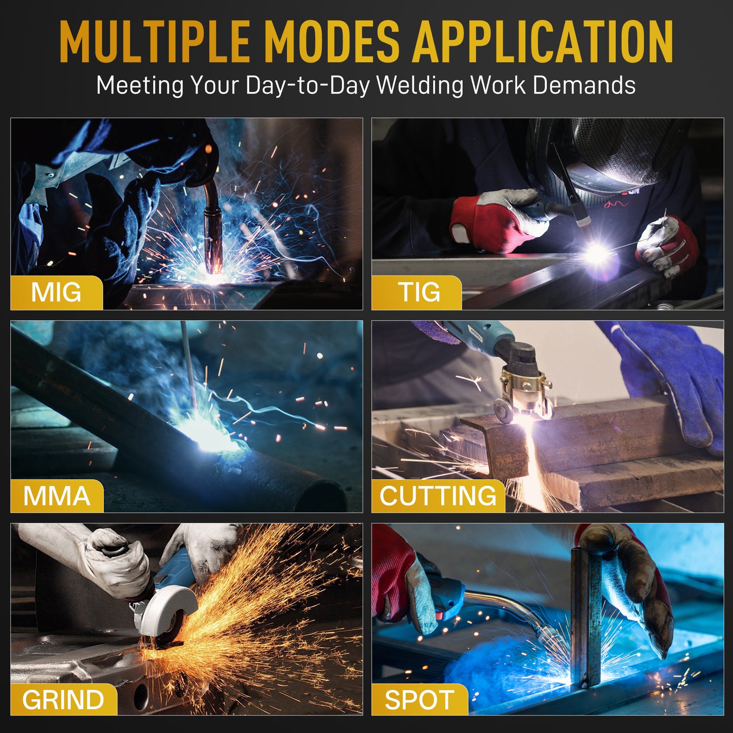 ANDELI RL-600LB welding helmet for MIG TIG MMA and cutting applications