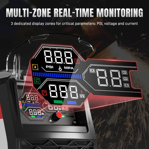 Cut-50DS plasma cutter control panel