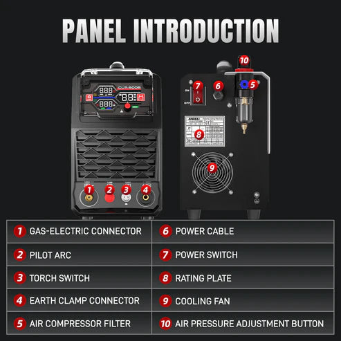 Cut-50DS portable plasma cutter design
