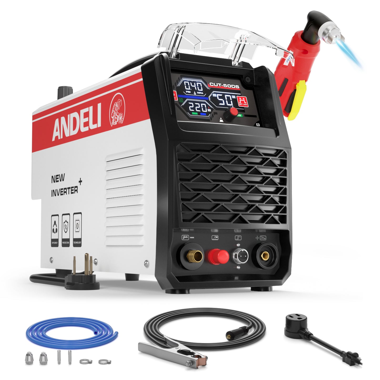 ANDELI CUT-50DS PRO Plasma Cutter 110V/220V Dual Voltage