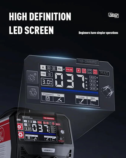 ANDELI TIG-250MPC 200Amp TIG Welder 110V/220V