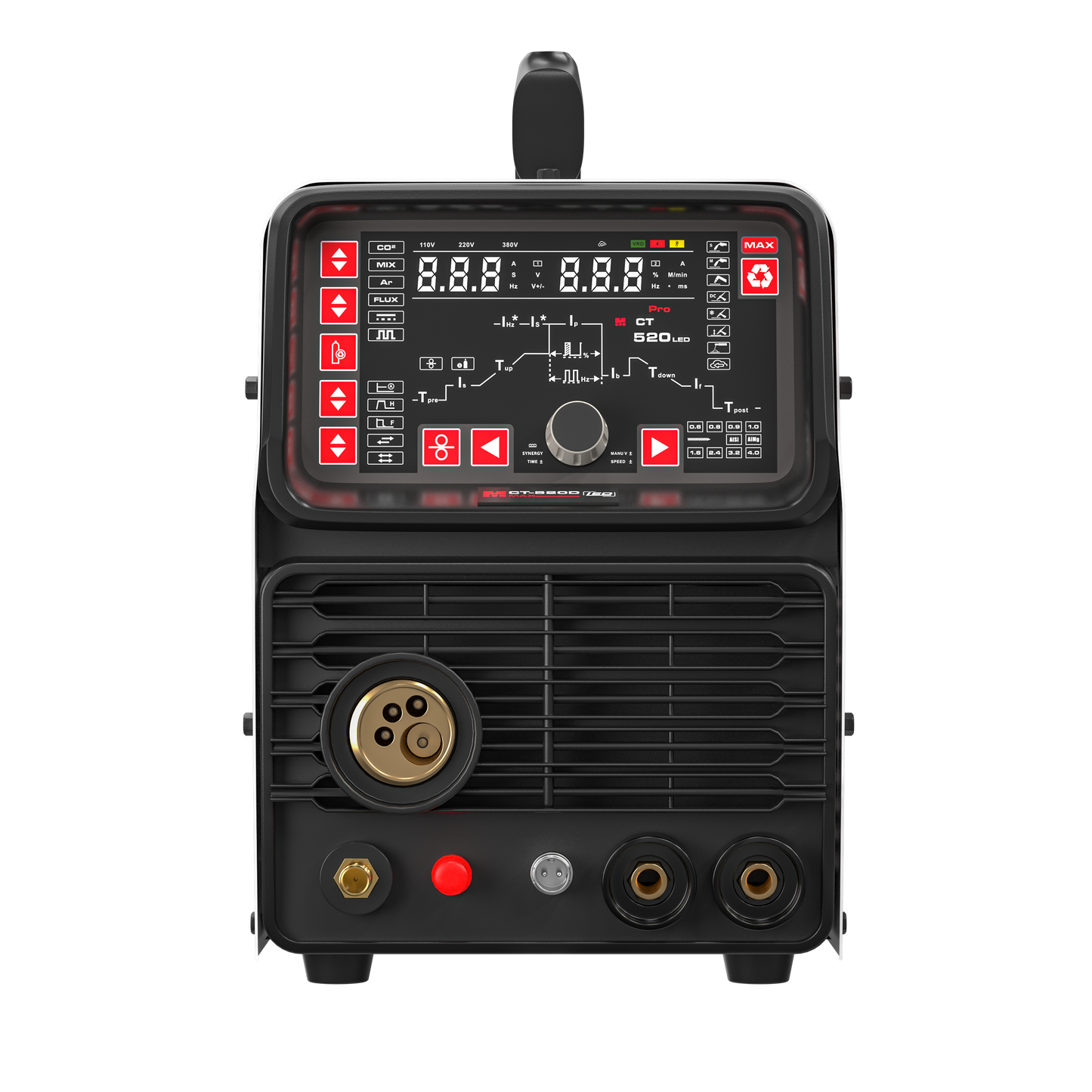 ANDELI MCT-520DPL PRO LED 7-in-1 Pulse Plasma Cutter Welder Combo