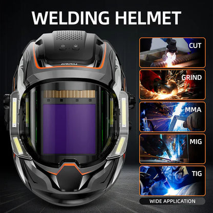 Welding helmet for MIG TIG MMA cutting and grinding