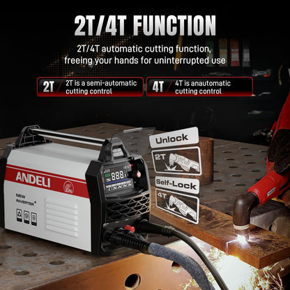 plasma cutter 2T 4T cutting control mode for continuous operation