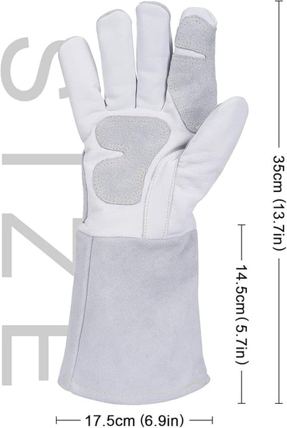 Welding Gloves with Excellent Stitching Technology for Better Fire and Temperature Resistance